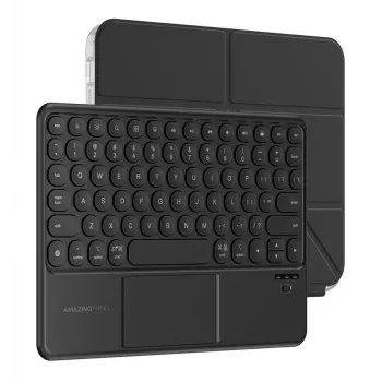 AMAZINGTHING Minimal Case KeyLite Combo puzdro s klávesnicou pre iPad Air 11 M2/M3/M4 (2024/2025/2026) - čierna