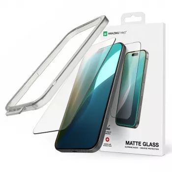 AMAZINGTHING Radix Matte ochranné sklo obrazovky z tvrdeného skla pre Apple iPhone 17 Pro Max
