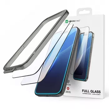 AMAZINGTHING Radix Full ochranné sklo obrazovky z tvrdeného skla pre iPhone 17 Pro (balenie 2 ks)