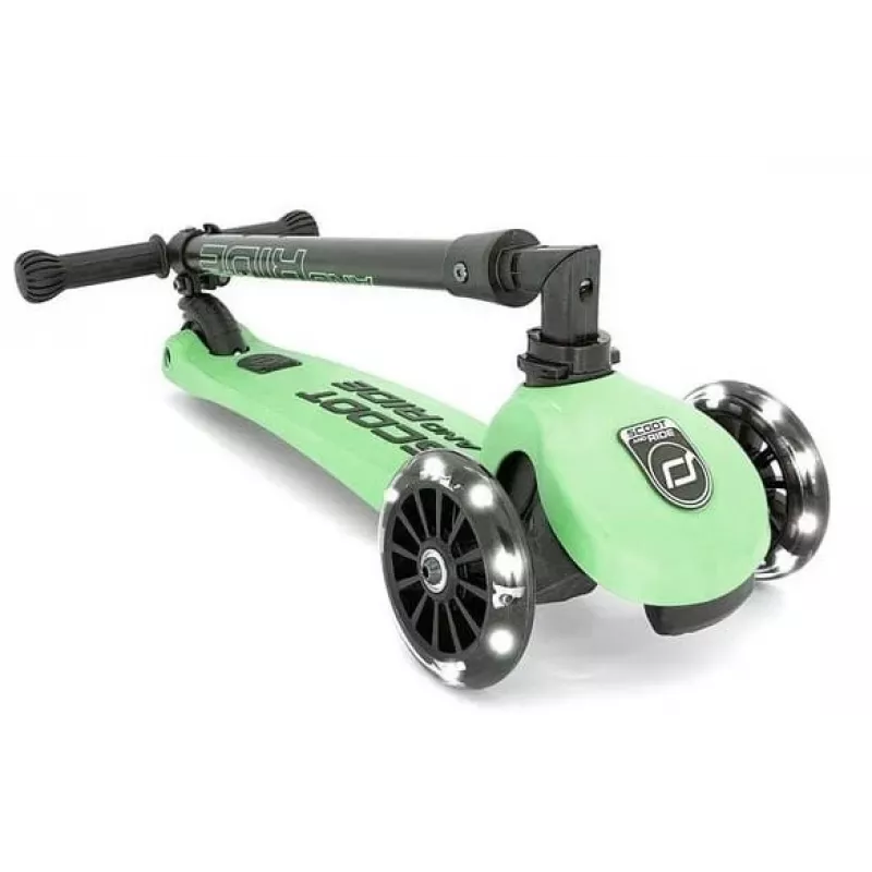Scoot & Ride Highwaykick 3 LED Kiwi 3-kolesová odrážacia kolobežka