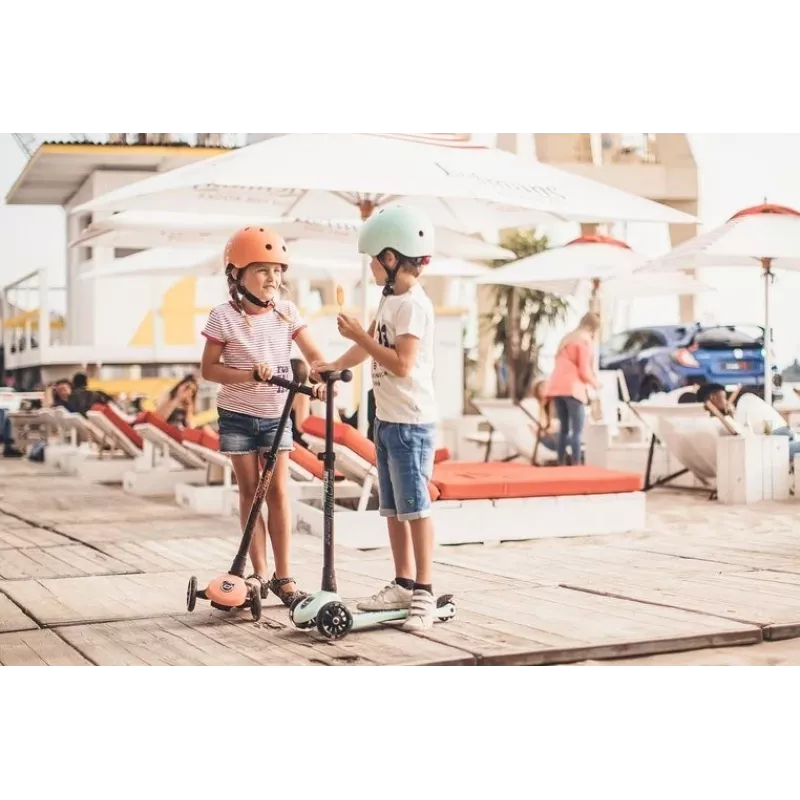 Scoot & Ride prilba S-M Peach detská multisportová prilba