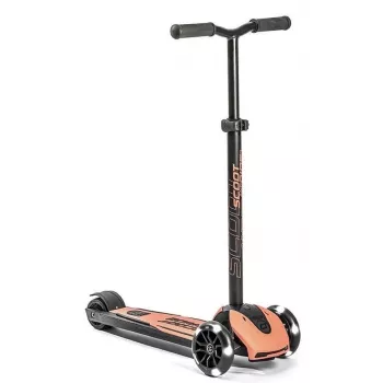 Scoot & Ride Highwaykick 5 LED Peach 3-kolesová odrážacia kolobežka