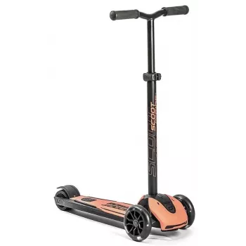 Scoot & Ride Highwaykick 5 LED Peach 3-kolesová odrážacia kolobežka