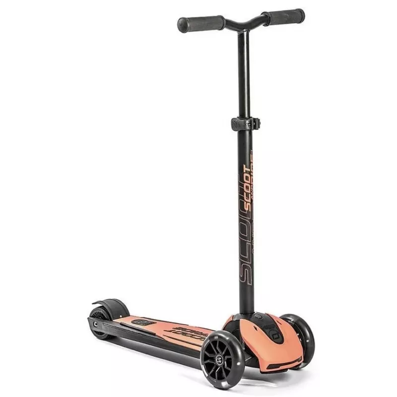 Scoot & Ride Highwaykick 5 LED Peach 3-kolesová odrážacia kolobežka