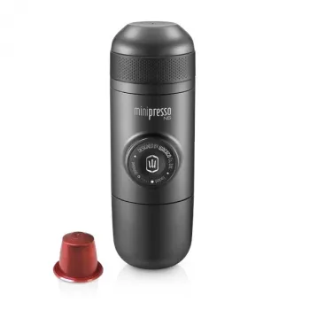 WACACO Minipresso NS prenosný espresovač pre Nespresso kapsuly, čierny