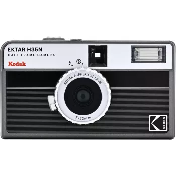 Kodak EKTAR H35N fotoaparát pruhovaný čierny