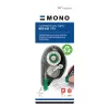Tombow korekčný roller 10 m x 4,2 mm biela páska priehľadné modré puzdro