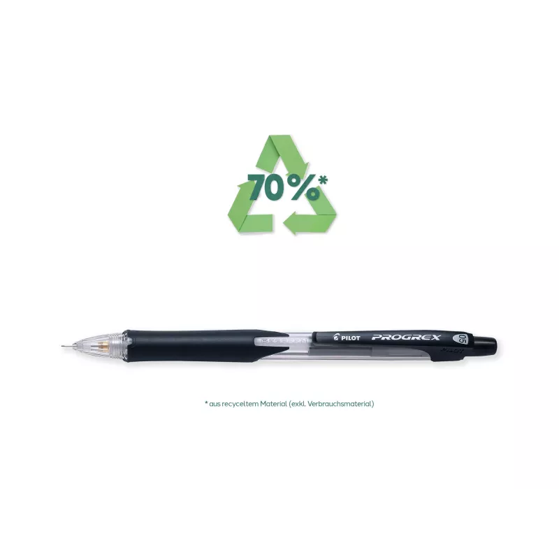 PILOT PEN Progrex BeGreen mechanická ceruzka červená HB 0,5 mm 1 ks