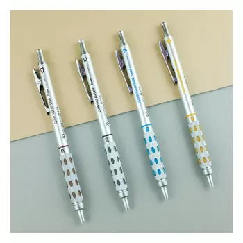 Pentel mechanická ceruzka 0,5 mm metalická strieborná