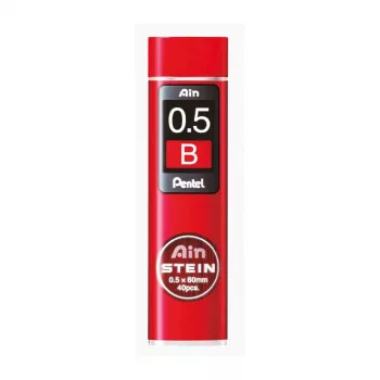 Pentel C275-BO Super Hi-Polymer balenie náhradných tuh - červená - 0,5 mm - 40 tuh - box