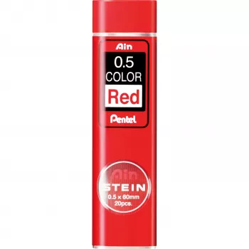 Pentel AIN STEIN červené tuhy do mechanickej ceruzky 0,5 mm žiarivá farba