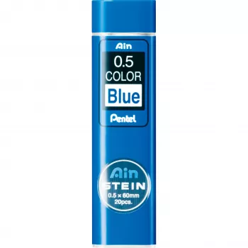 Pentel Ain Stein farebné tuhy 0,5 mm modrá 20 tuh