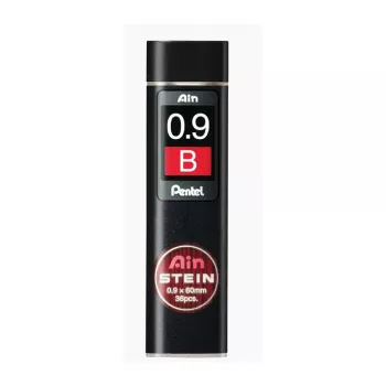 Pentel C279-BO Super Hi-Polymer tuhy 0,9 mm B čierna 36 tuh box