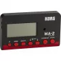 Korg MA2-BKRD digitálny vreckový metronóm s LCD čierny/červený