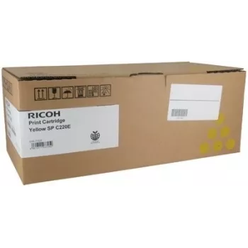 Ricoh SP C220E originálna tonerová kazeta žltá (407643)
