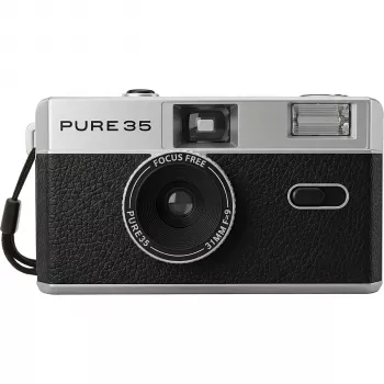 KODAK Pure 35 Black 35 mm jednorazový fotoaparát s bleskom