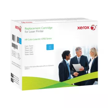 Xerox azúrový toner (alternatíva k HP Q5951A) pre HP Colour LaserJet 4700 séria - 11 600 strán