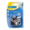 Rapesco RC4050SS 4-dierový dierovač, nerezová oceľ, 40 listov, 50 ks, 125 mm, 80 mm