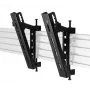 B-TECH BT8390-VESA200T/B montážne lišty - 70 kg (pár) čierne