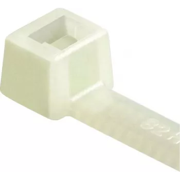 HellermannTyton T30L-PA66-NA-C1 káblové pásky, vnútorné ozubenie, T-séria, 190mm x 3,5mm, transparentné, 100 ks