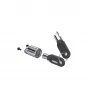 Ergonomic Solutions SpacePole Kensington T-Bar zámok pre MultiClip - strieborný/čierny