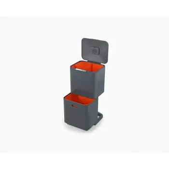 Joseph Joseph odpadkový kôš Totem 60 L sivý