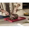 Joseph Joseph Cut&Carve Plus obojstranná XL doska na krájanie červená