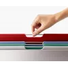 Joseph Joseph Folio Steel L sada krájacích dosiek, 4 dosky, strieborná