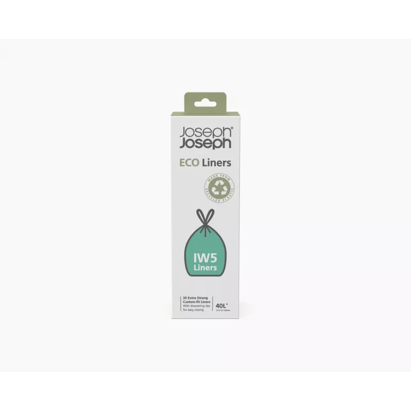 Joseph Joseph IW5 40L sivé vrecia na odpad z recyklovaného plastu (20 vriec)