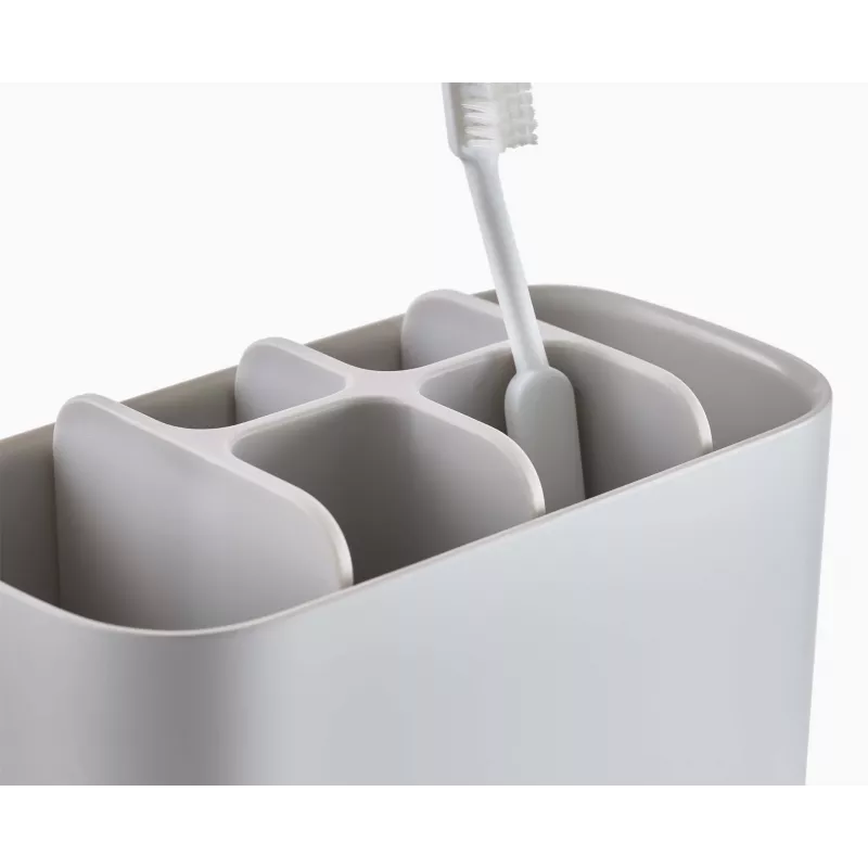 Joseph Joseph EasyStore Large Matt Ecru stojan na zubné kefky