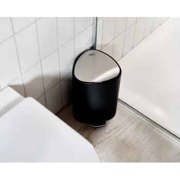 Joseph Joseph EasyStore 5L matný čierny pedálový kôš