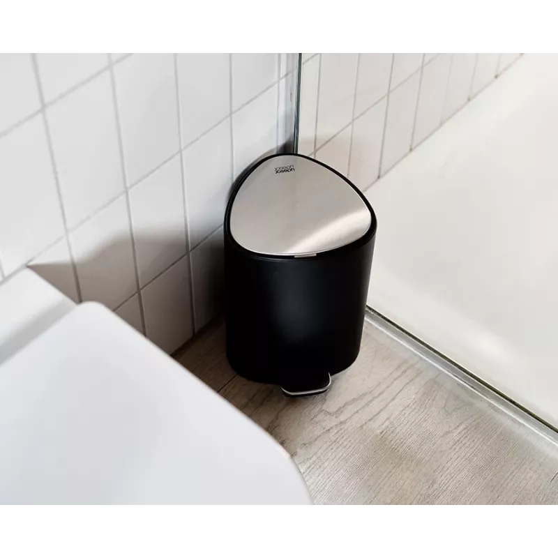 Joseph Joseph EasyStore 5L matný čierny pedálový kôš