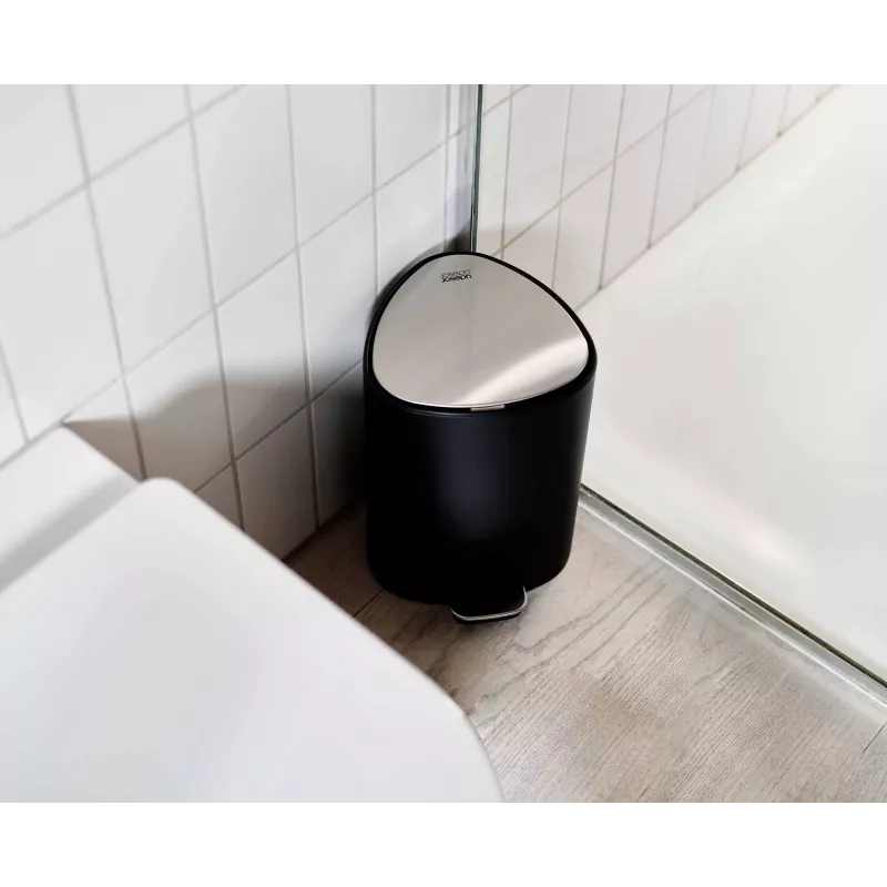 Joseph Joseph EasyStore 5L matný čierny pedálový kôš