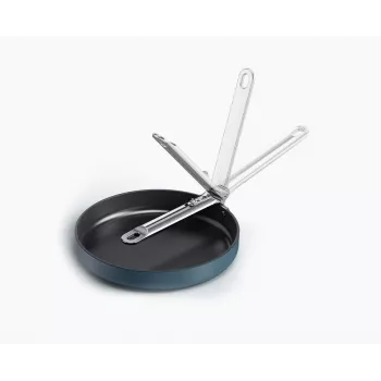 Joseph Joseph Space sklápacia rúčka keramická nepriľnavá 24 cm modrá panvica
