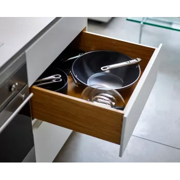 Joseph Joseph Space sklápacia rúčka keramický nepriľnavý wok 32 cm modrý