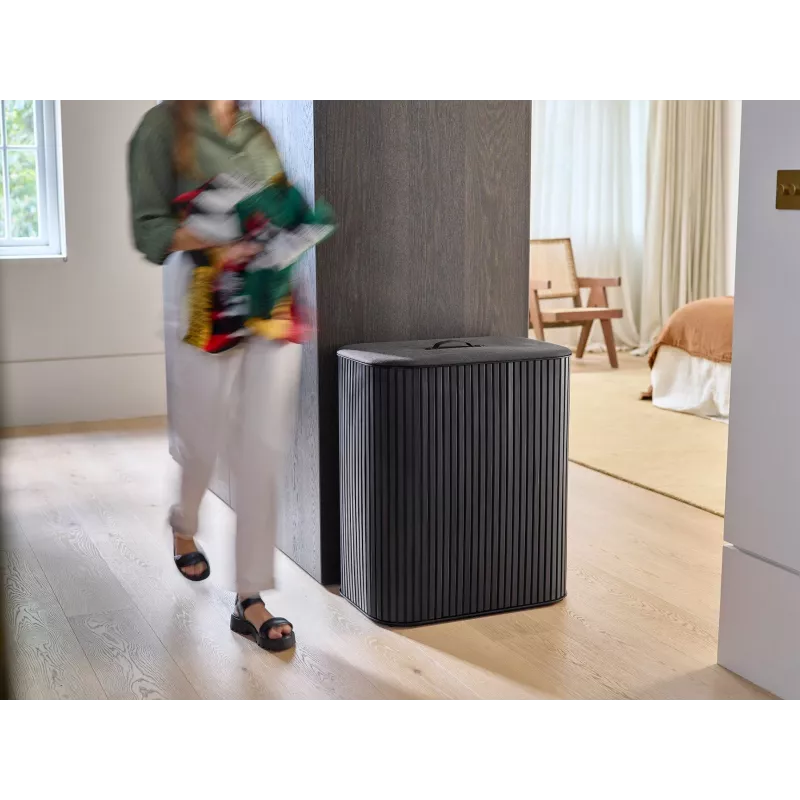 Joseph Joseph Tota Twin Luxe 90L triedič bielizne čierny