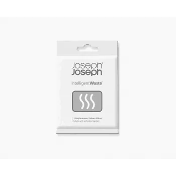 Joseph Joseph čierny náhradný filter proti zápachu (balenie 2 ks)