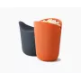 Joseph Joseph M-Cuisine 2-dielna oranžová sada na výrobu popcornu v mikrovlnnej rúre