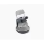 Joseph Joseph Palm Scrub Grey kefa na umývanie riadu s integrovaným dávkovačom saponátu