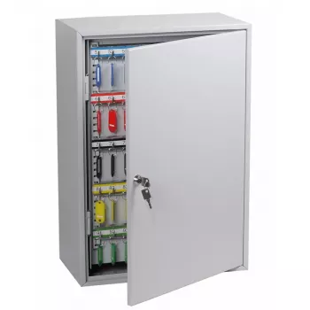 Phoenix Safe KC0604K kľúčová skrinka - sivá - 200 hákov - kľúčový zámok - 380 x 140 x 550 mm