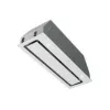 Cata GA DUAL 90 WH nástenný digestor, 90 cm, 805 m³/h, nerez s bielym sklom