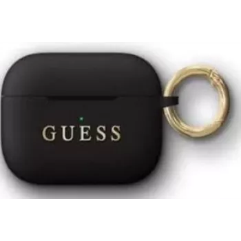 Guess Apple silikónový kryt pre AirPods Pro čierny