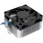 SILVERSTONE TECHNOLOGY SST-NT09-AM5 nízkoprofilový CPU chladič, 92mm ventilátor, 2 heatpipes, AMD AM5, čierny