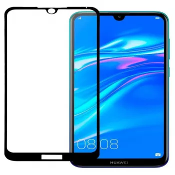Evelatus Huawei Y5 2019 2.5D Full Cover Japan Glue Glass Anti-Static ochranné sklo displeja