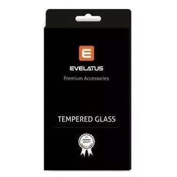 Evelatus Xiaomi Redmi 10C / 12C / Poco C40 2.5D Full Cover Japan Glue Glass Anti-Static tvrdené sklo na displej