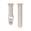 Evelatus Apple Watch 42/44/45mm silikónový náramok Solo Loop (140mm M/L) ružový piesok