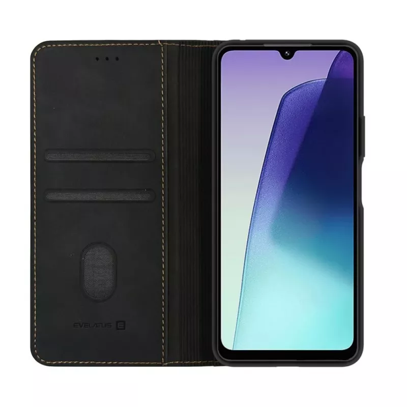 Evelatus Xiaomi Redmi 14C 4G/ 14C 5G / Redmi A4 / POCO C75 knižné puzdro čierne