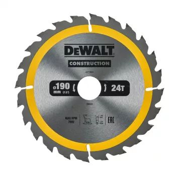 DEWALT kotúč píly 190x30mm 24T +16° Super Thin Kerf TCT