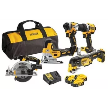 DEWALT DCK502P3 18V XR Sada 5 bezuhlíkových náradí, 3 x 5.0Ah