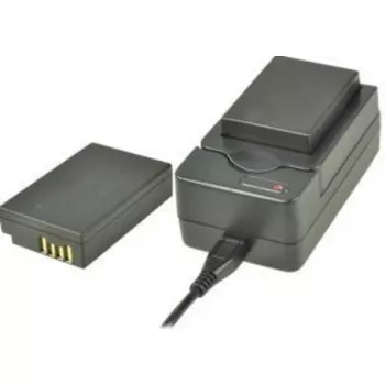 2-POWER nabíjačka a kombinovaná batéria do fotoaparátu pre Canon LP-E17